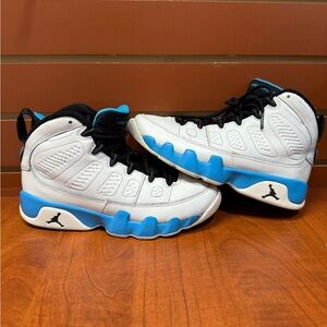 Nike Black and Blue Sneakers